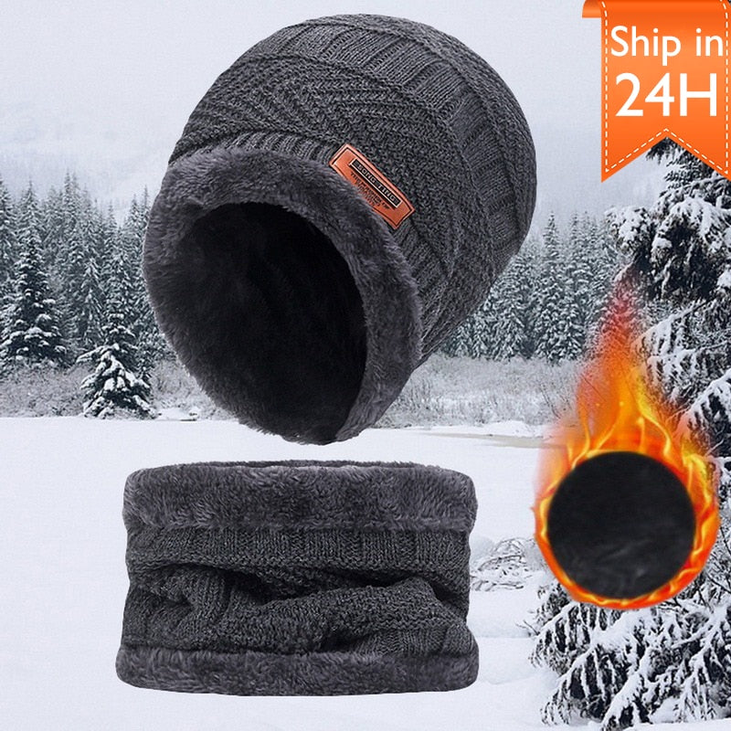Bonnet, Gants Et Cache-cou Polaire 3 Pièces - Noir, Taille Unique, Hiver Ski Outdoor