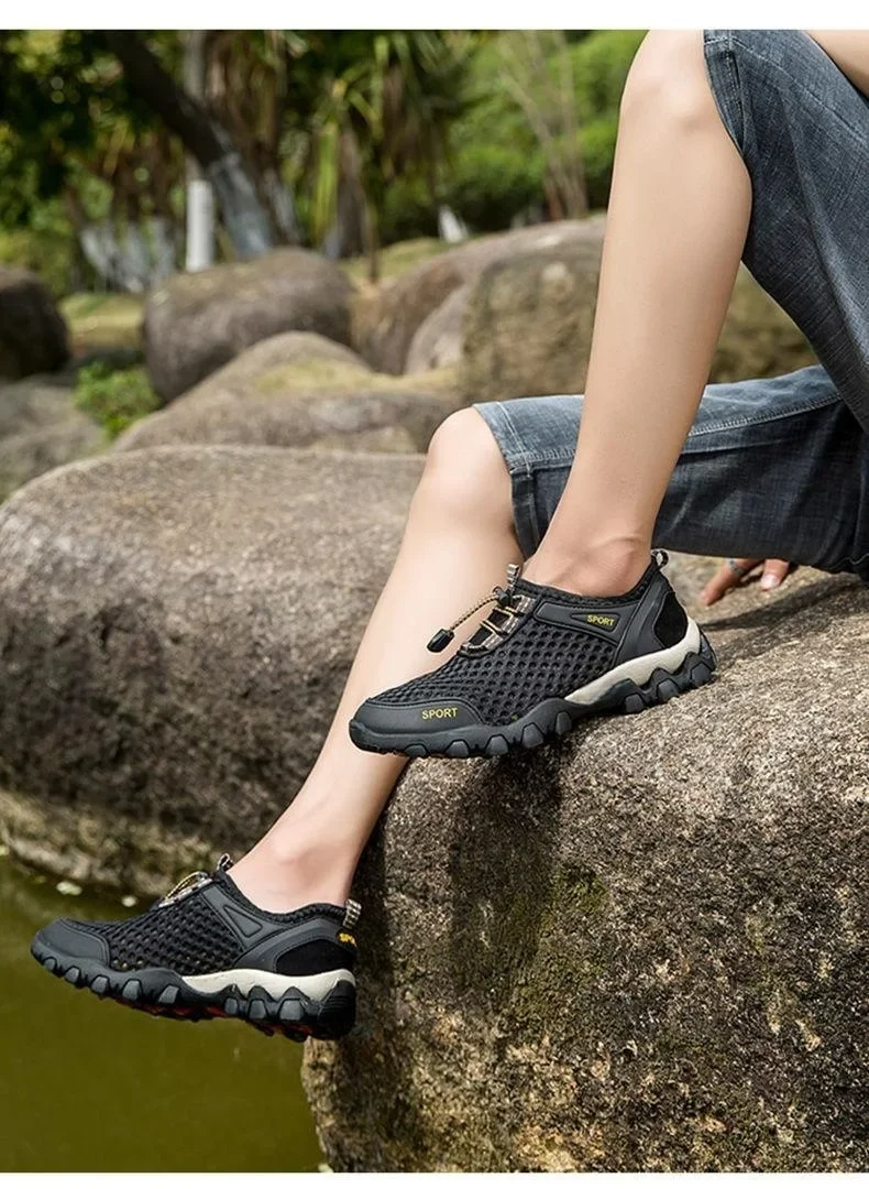 Baskets légères en maille respirante pour hommes