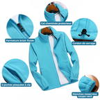 Gilet Polaire Chaud Zip pour Femme