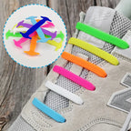 QUICK LAZY SHOELACE - 14x Lacets en silicone sans laçage