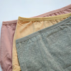 Lot de 3 Culottes Taille Haute en Coton