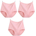 Lot de 3 Culottes Taille Haute en Coton