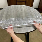 Nappe de Table Ronde Transparente et Elastique