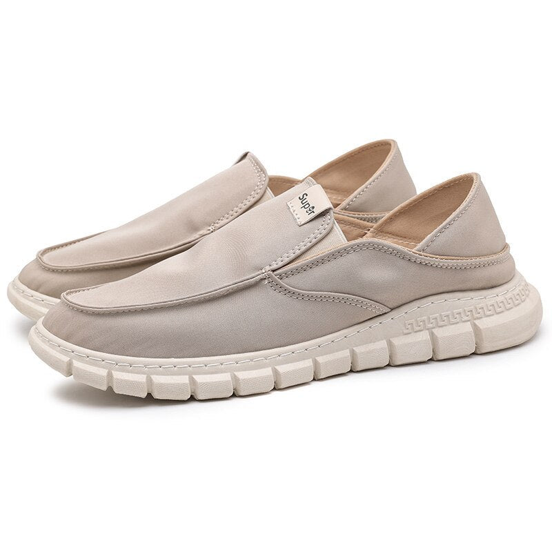 Men's leather loafers