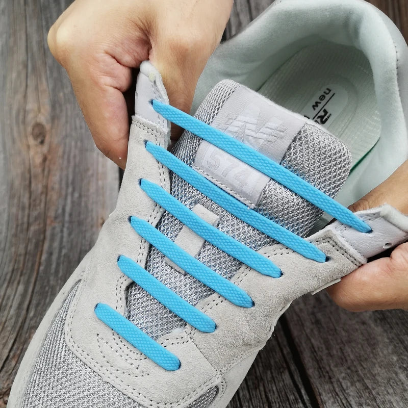 QUICK LAZY SHOELACE - 14x Lacets en silicone sans laçage