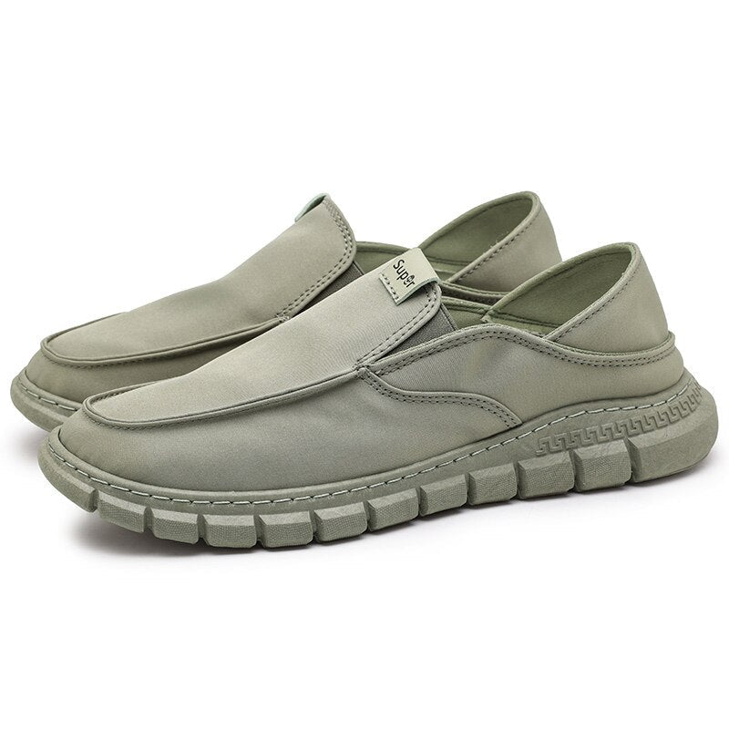 Men's leather loafers