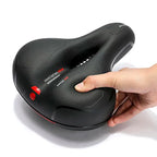 Selle de vélo Confort extrême avec feu arrière intégré