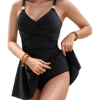 Maillot de Bain Jupe Femme Amincissant