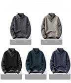 Pull Homme Hiver Épais Doublé Polaire