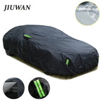 Housse de Voiture Universelle Imperméable SUV/Berline Protection UV, Pluie & Neige – Fermeture Zippée et Repères Réfléchissants