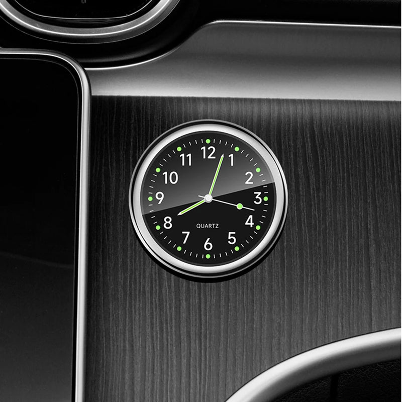 3x Mini Horloge Autoadhésive Lumineuse Quartz – Pratique & Discrète