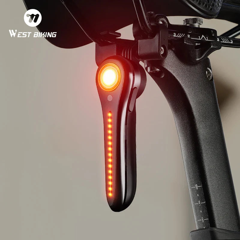 Feu arrière de vélo 6 Modes waterproof