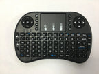 Mini Clavier Sans Fil AZERTY avec Pavé Tactile – Air Mouse RGB Rétroéclairé pour PC et TV Box