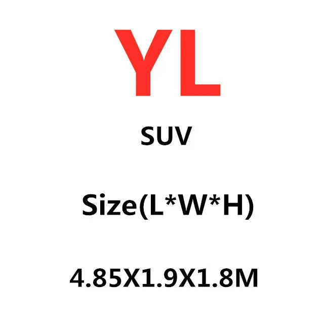 Housse de Voiture Universelle Imperméable SUV/Berline Protection UV, Pluie & Neige – Fermeture Zippée et Repères Réfléchissants