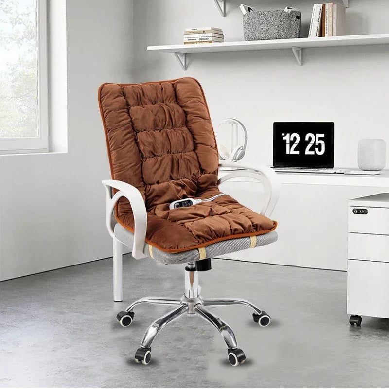 Coussin Chauffant Ergonomique – Chaise de Bureau 220V