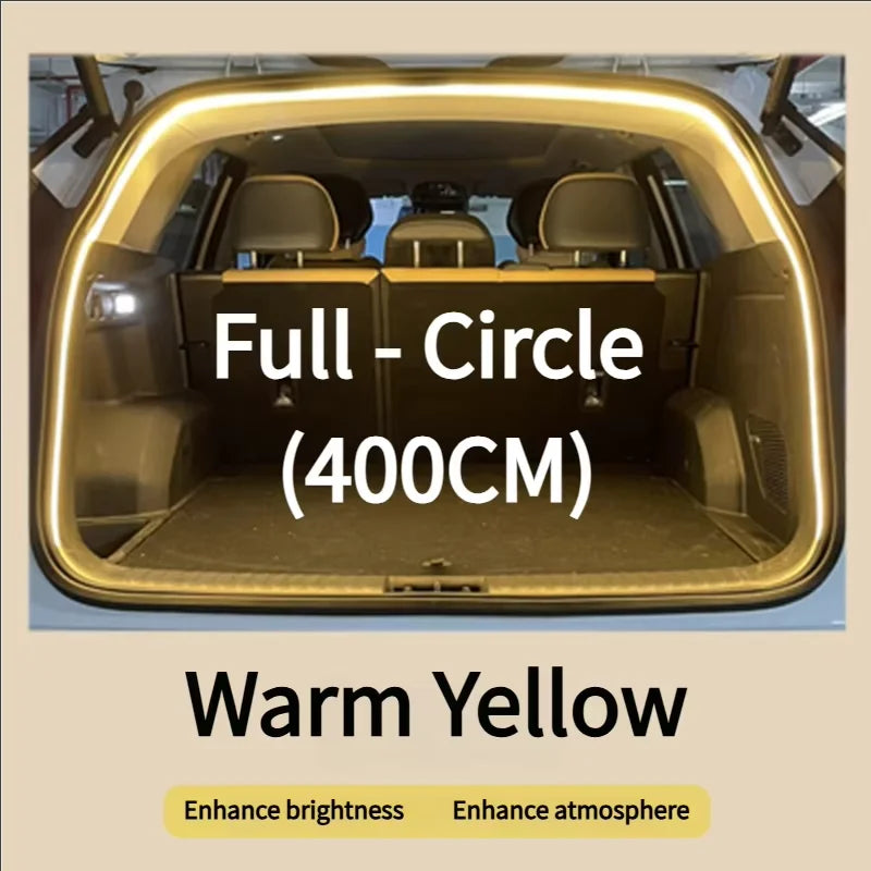 Guirlande LED pour Coffre de Voiture – Éclairage Haute Luminosité à Détection Automatique