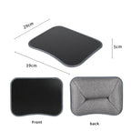 Bureau de voyage multifonctionnel pour ordinateur portable avec coussin