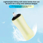 Gourde Pliable en Silicone – Bouteille d’Eau Portable pour Sport, Cyclisme, Randonnée et Voyage