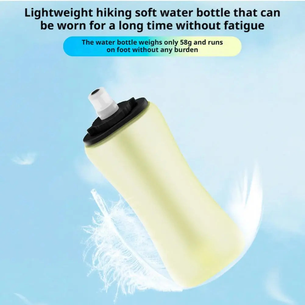Gourde Pliable en Silicone – Bouteille d’Eau Portable pour Sport, Cyclisme, Randonnée et Voyage