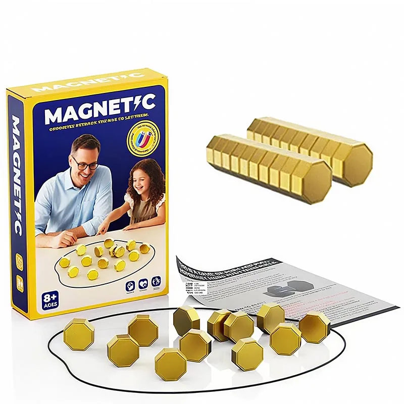 Jeu de Société avec Pierres Magnétiques – Jeu de Stratégie Interactif pour Enfants et Adultes