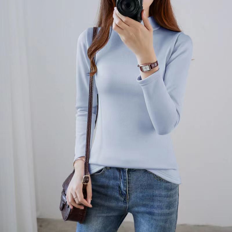 Pull thermique intérieur fourrure