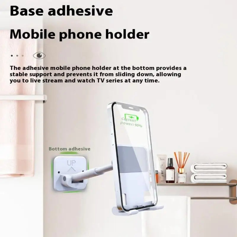 Support Mural Rotatif pour Smartphone – Bras Réglable