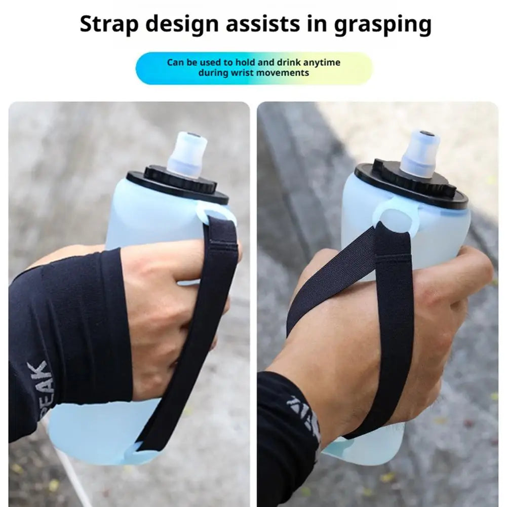 Gourde Pliable en Silicone – Bouteille d’Eau Portable pour Sport, Cyclisme, Randonnée et Voyage