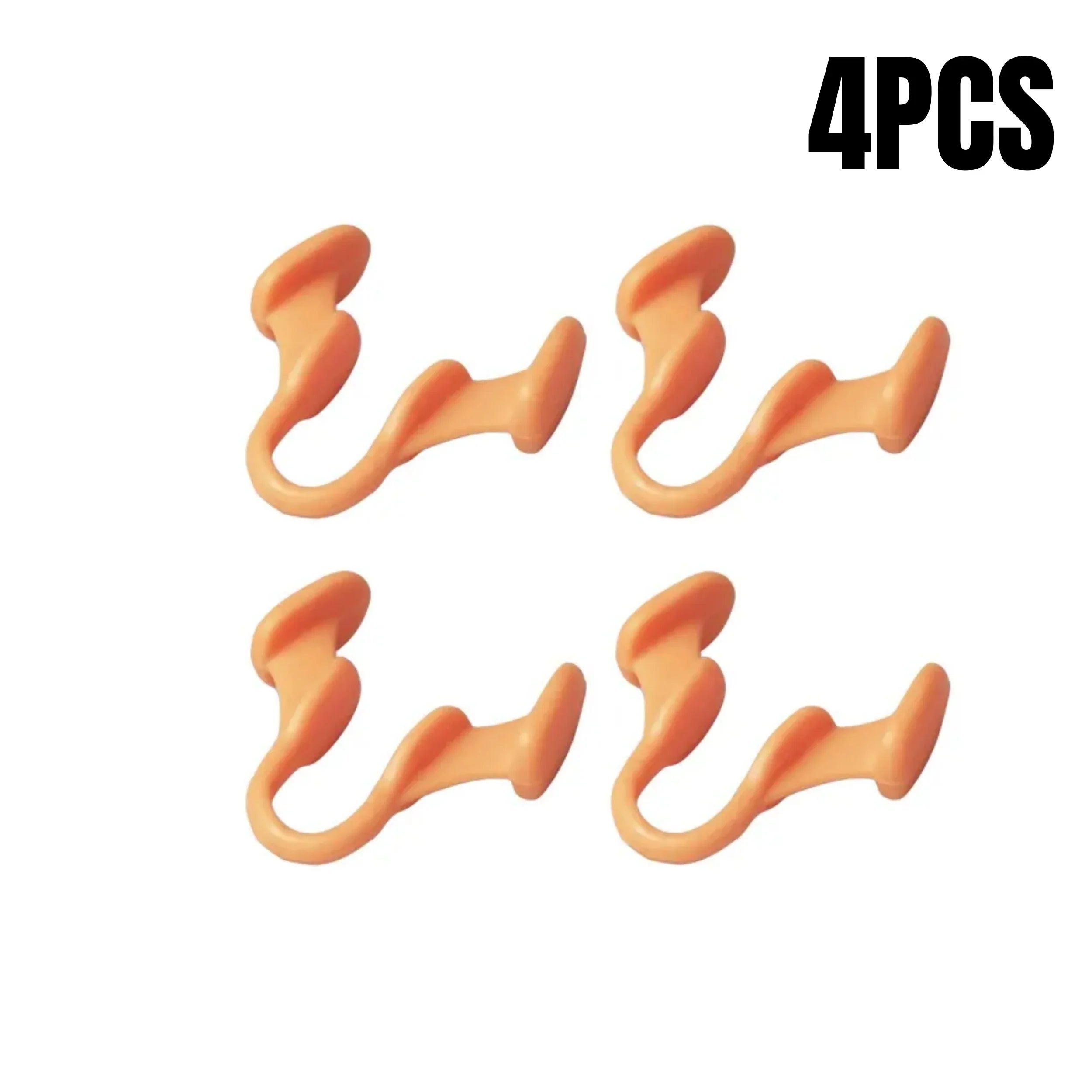 Lot de 4 Pince-Nez Anti-Ronflement - Sommeil de Qualité