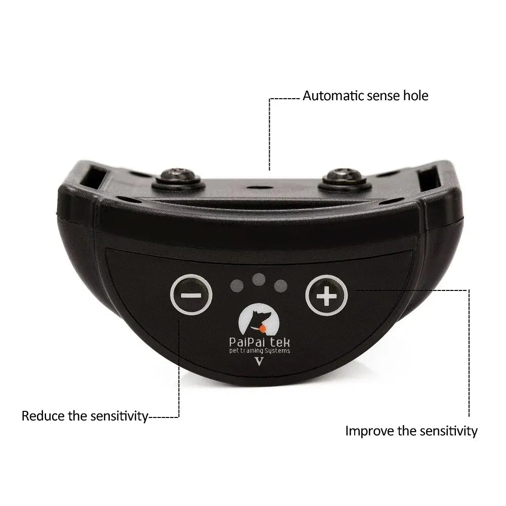 Collier Anti-Aboiement Rechargeable pour Petits et Moyens Chiens – Entraînement par Vibration 258V