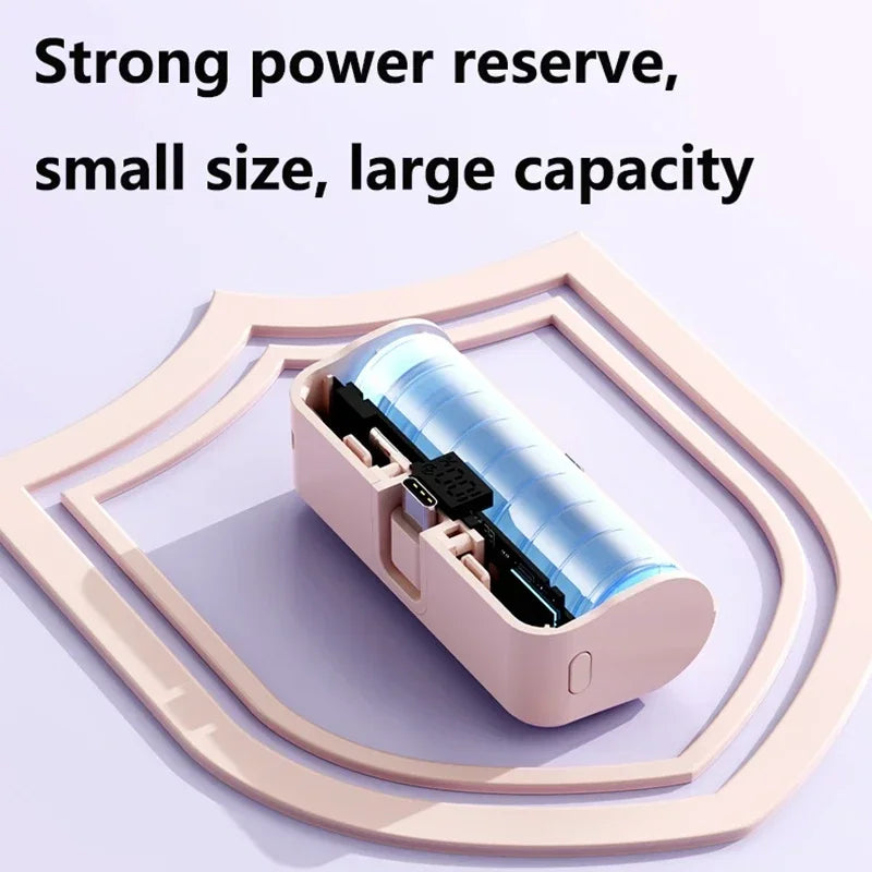 Mini Power Bank 50000mAh à Affichage Digital