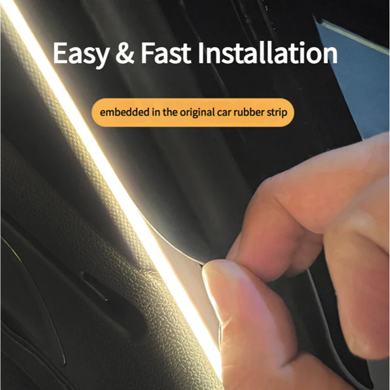 Guirlande LED pour Coffre de Voiture – Éclairage Haute Luminosité à Détection Automatique