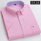 Chemises  à manches courtes pour hommes - 100% coton