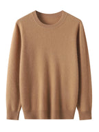 Pull Col Rond 100% Laine de Mérinos