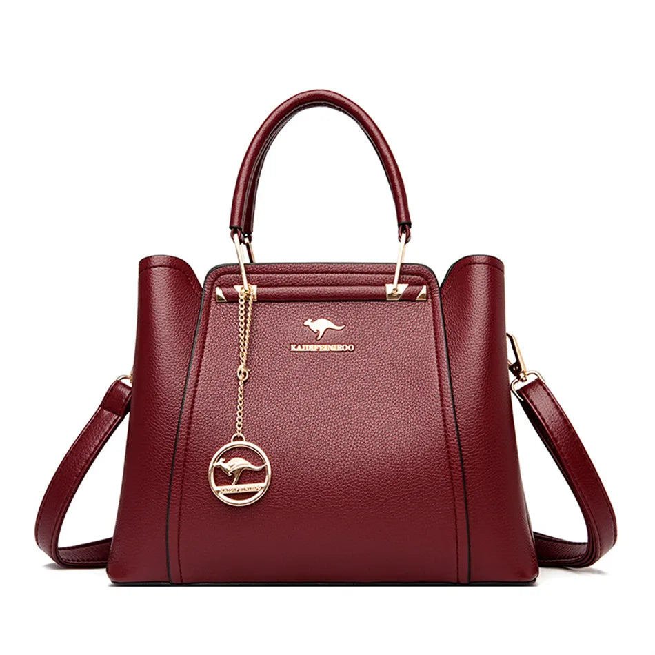 Sac à main PREMIUM en cuir souple pour femmes