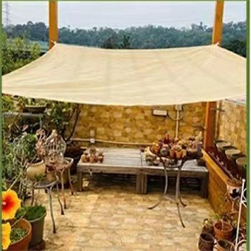 Voile d'ombrage protection UV pour Jardin et Terrasse