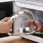 Cloche pour micro-ondes avec poignée