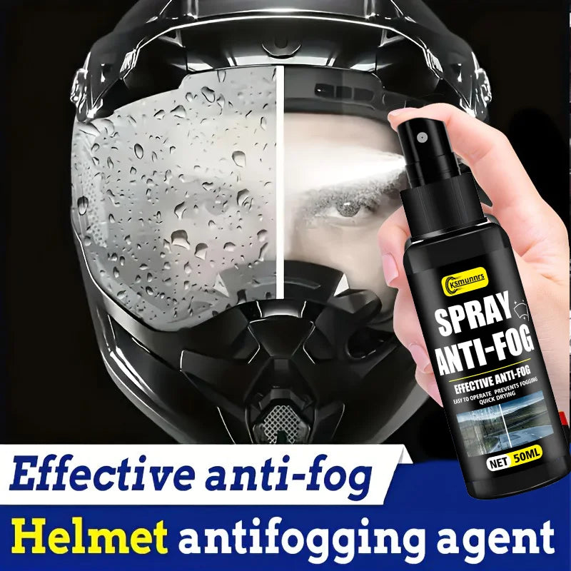 Spray Anti-Buée pour Pare-brise, Rétro & Visière – 1 ACHETÉ = 1 OFFERT + Microfibre OFFERTE