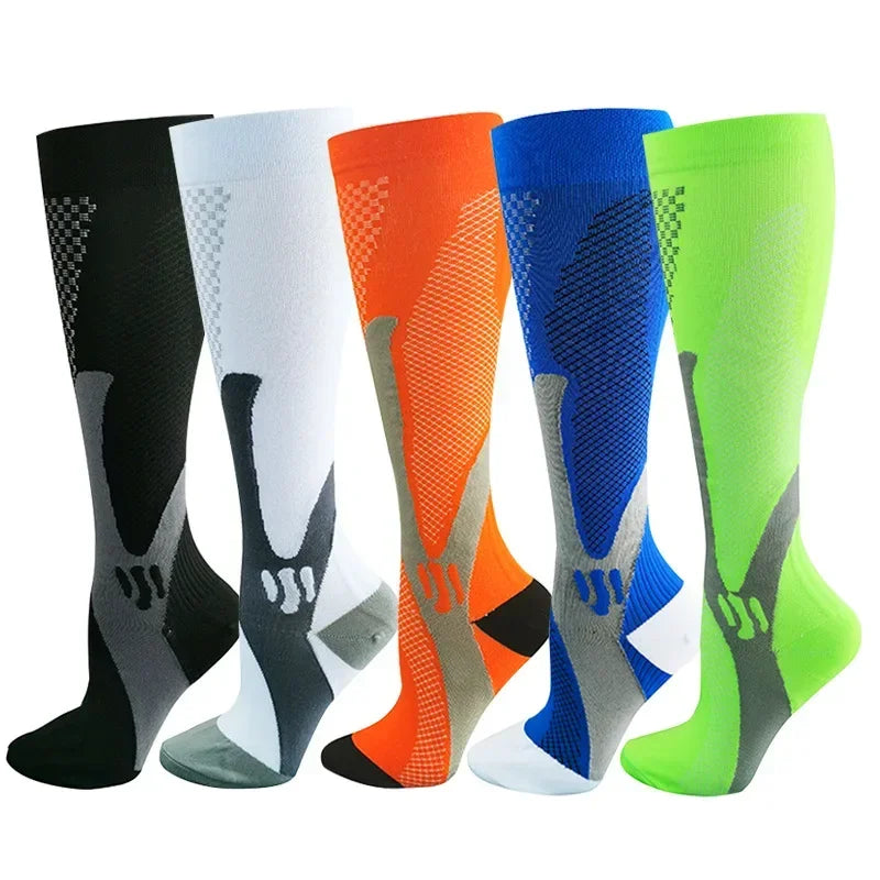 5 Paires de Chaussettes de Compression Anti Varices