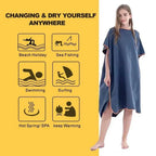 Poncho de Plage à Séchage Rapide