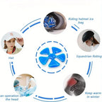 Ice Pack Réutilisable en Gel – Coussin Rafraîchissant pour Casquette et Chapeau