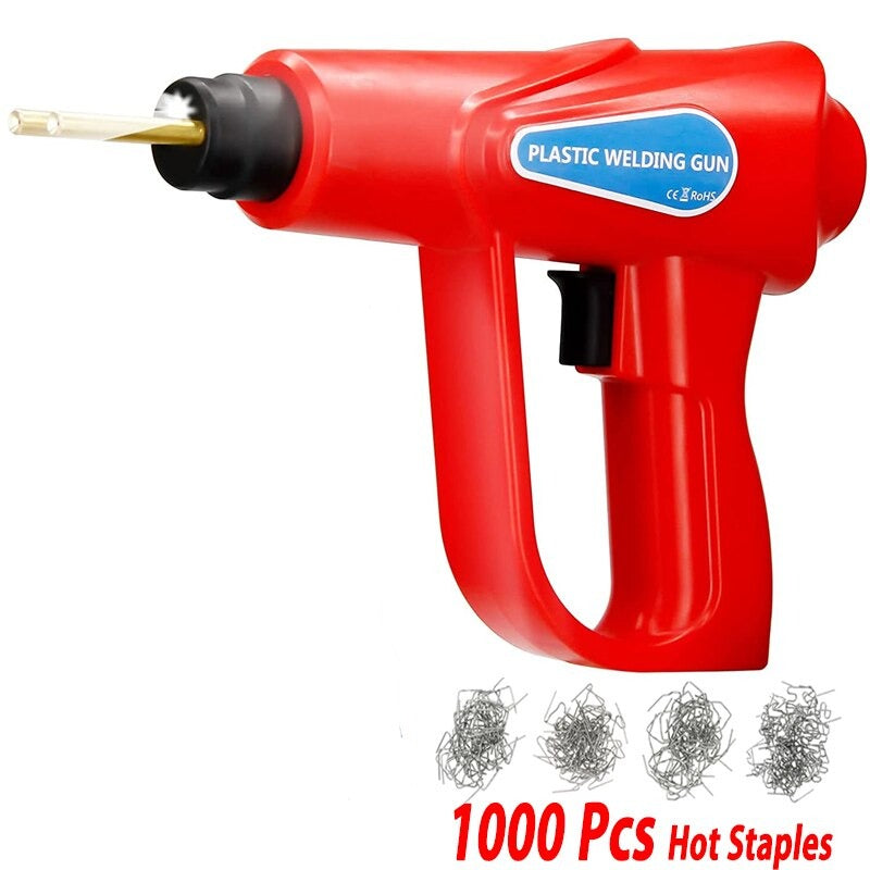 Pistolet à souder spécial plastique + 1000 agrafes