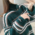 Pull Épais à Col Montant – Confort Automne-Hiver