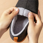Pantoufles Chaudes Mixte à Mémoire de Forme – Semelle TPR Souple et Confortable pour l’Hiver