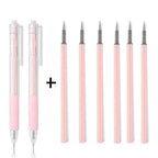 Precision Cutter Pen for Crafting - 2 Pens + 8 Refills