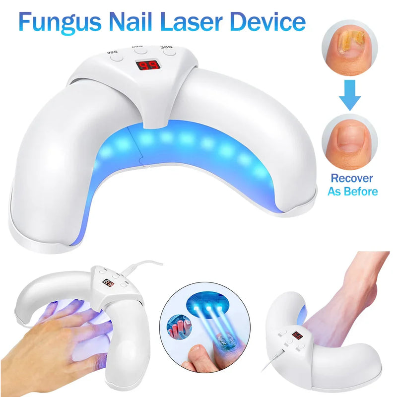 Appareil de traitement rapide au laser pour ongles - Huile réparatrice OFFERTE