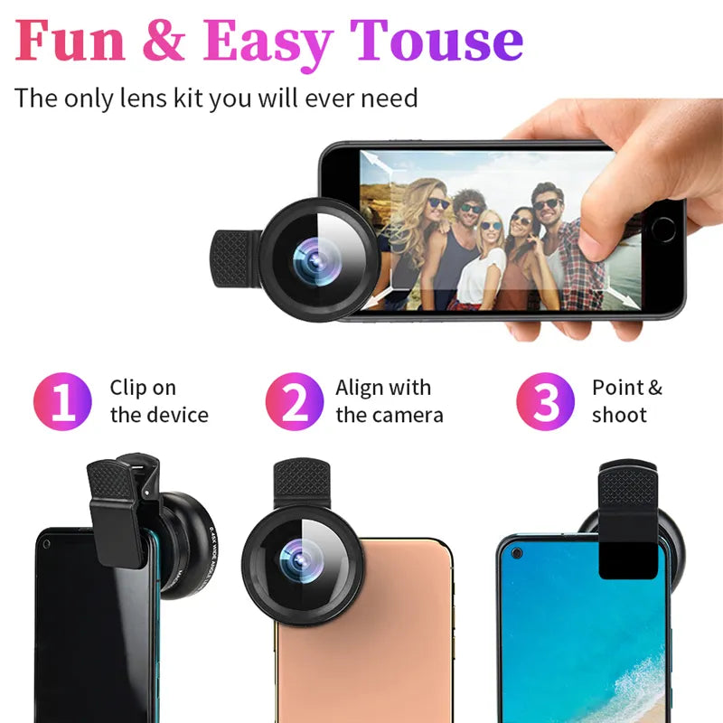Objectif de Caméra de Smartphone - Grand Angle