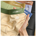Lot 5 Boxers Homme Côtelés Respirants — Confort Quotidien, Sous-Vêtements