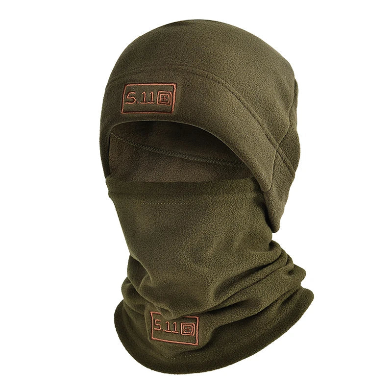 Cagoule Thermique polaire pour Homme - Bonnet + Cache-cou
