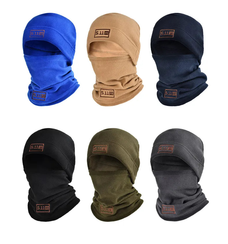 Cagoule Thermique polaire pour Homme - Bonnet + Cache-cou