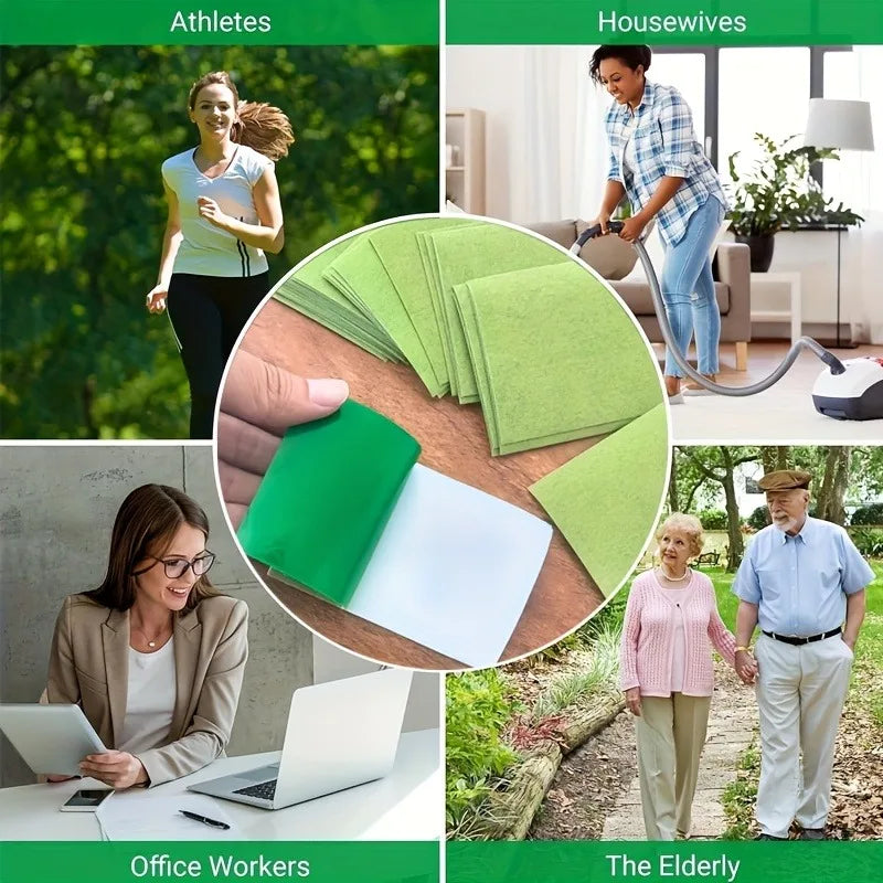 12x Patchs auto-chauffants anti-douleurs articulaires et musculaires